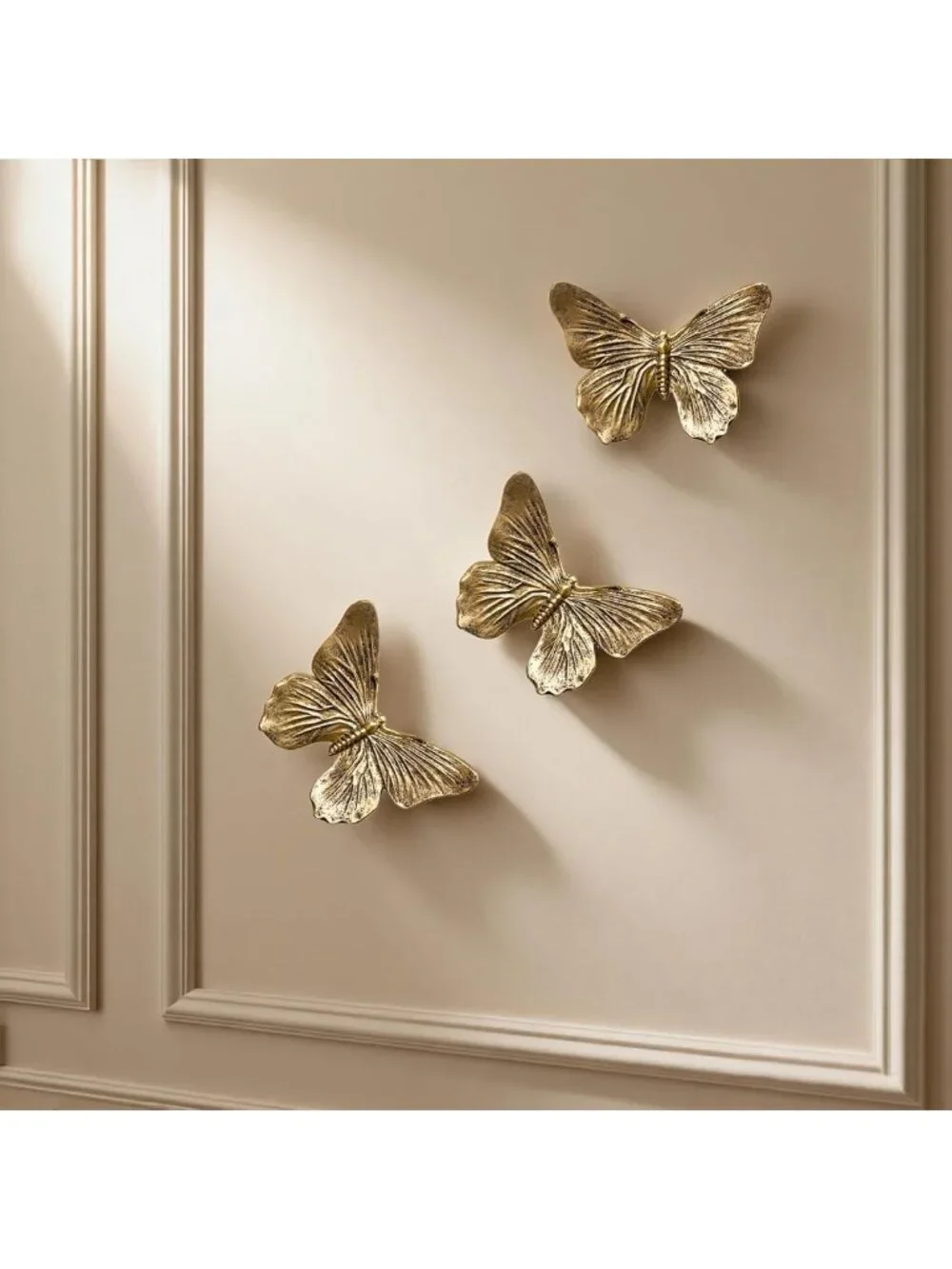 3D Butterfly Wall Decor Set - Resin Art for Living Room, Bedroom & Gallery